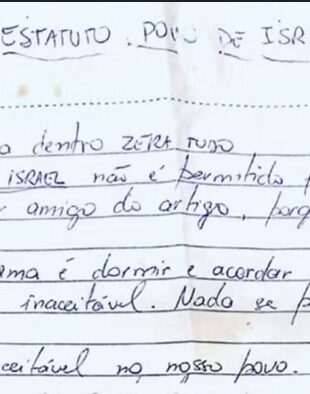 Cópia do "estatuto", conforme veiculado na imprensa. 1